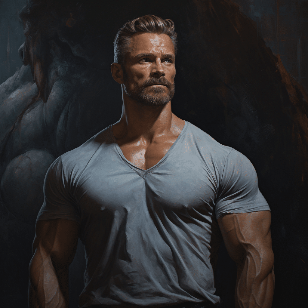 muscular man