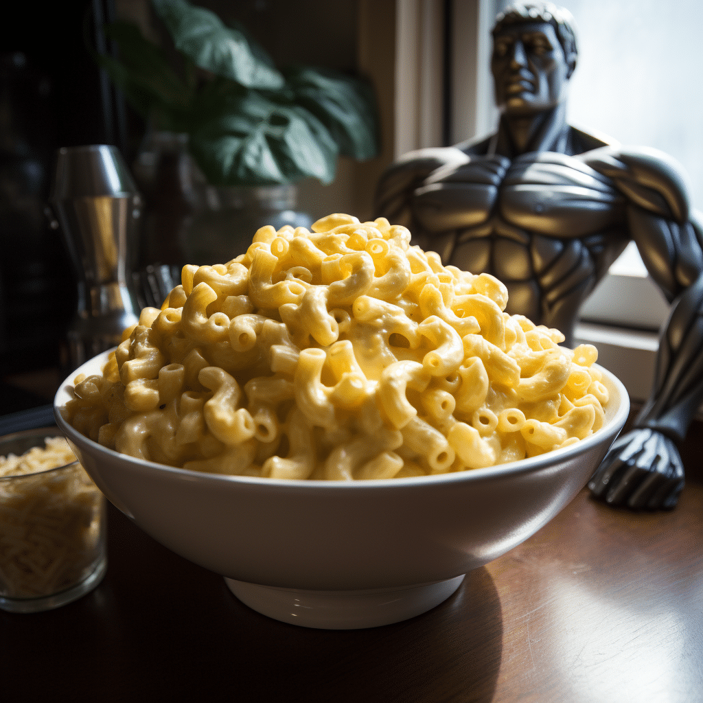 protein in mac and cheese