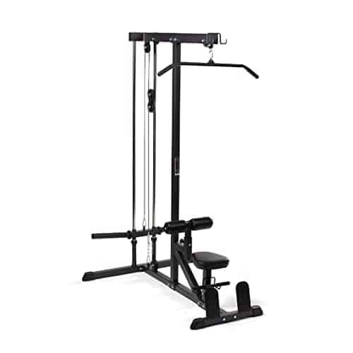 Titan Fitness Plate Loaded Lat Tower V, Space Saving, Back, Shoulder