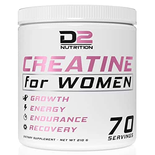 Creatine For Women   Creatine Women Creatina Booty Gain Supplements Micronized Monohydrate Unflavored Powder (Servings)