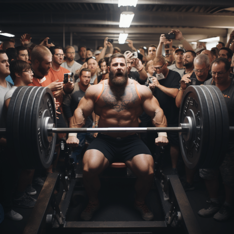 bench press world record