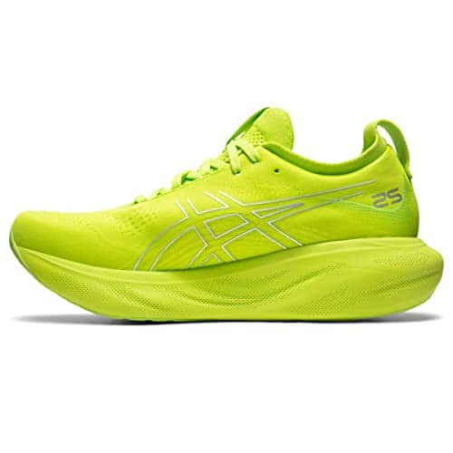 Asics Men'S Gel Nimbus Running Shoes, , Lime Zestwhite