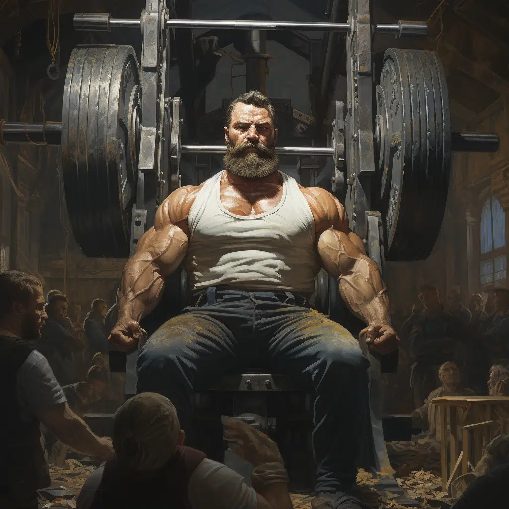 Vladimir Shmondenko workout routine: How much can the Anatoly Powerlifter  bench press?