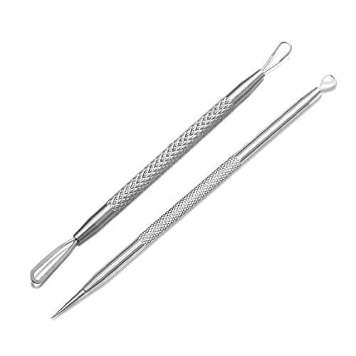 Blackhead Remover, Pcs Pimple Popper Ï¼Stainless Steel Pimple Extractor Blackhead Removal Tool Risk Free Treatment For Blemish,Whitehead Popping