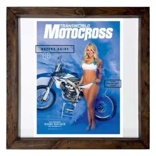 Boss Hog Dianna Dahlgren   Xfull Color Photo Sign With Wood Frame Ptr #Pdi