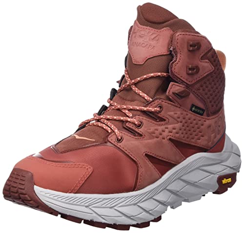 Hoka Women'S Anacapa Mid Gtx Hiking Boot (Hot Saucecherry Mahogany, Numeric_)