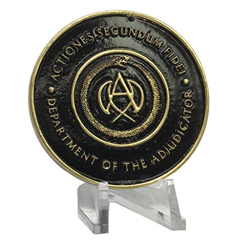 John Wick Chapter Adjudicator Medallion Black