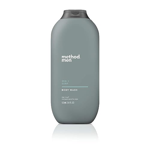 Method Men Body Wash, Sea + Surf, Paraben And Phthalate Free, Fl Oz (Pack Of )