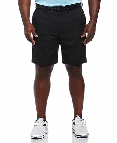 Pga Tour Men'S Expandable Flat Front Golf Short, Caviar,