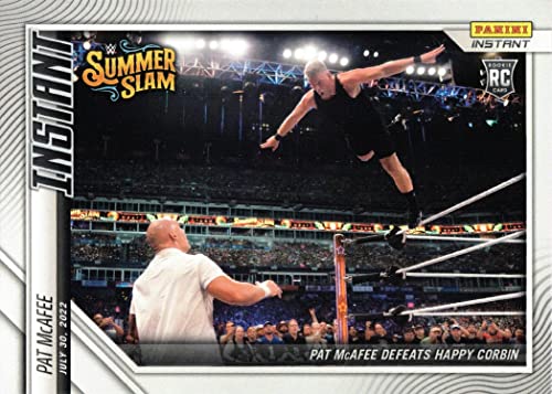 Panini Instant Wrestling Wwe #Pat Mcafee Rookie Card   Only Made!