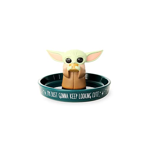 Star Wars The Mandalorian Grogu Jewelry Dish   Grogu D Trinket Tray   Ring Dish   The Child Jewelry Tray Gifts