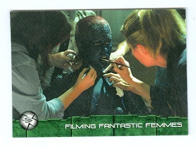 X Men United Trading Card Topps #Ystique Rebecca Romijn In Makeup