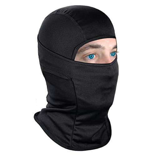 Achiou Ski Mask For Men Women, Balaclava Face Mask, Shiesty Mask Uv Protector Lightweight For Motorcycle Snowboard Black