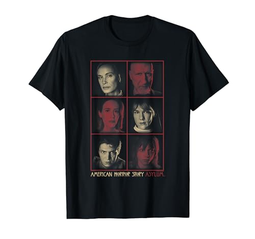 American Horror Story Asylum Character Frames T Shirt