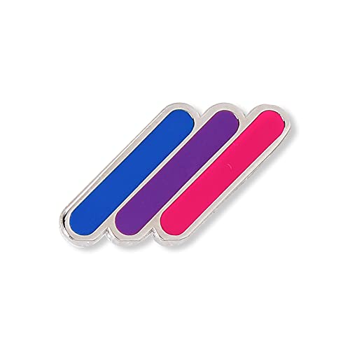 Bisexual Pride Pin Bi Flag Enamel Lapel Stripes Flag An Enamel Pin Decoration For Clothes And Bags