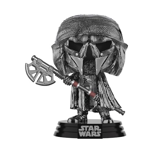 Funko Pop! Star Wars Rise Of The Skywalker   Knights Of Ren Axe (Hematite Chrome)