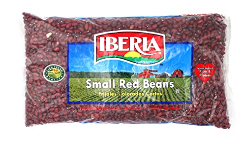 Iberia Small Red Beans, Lb, Long Shelf Life Small Red Beans With Easy Storage, Rich In Fiber &Amp; Potassium, Low Calorie, Low Fat Food