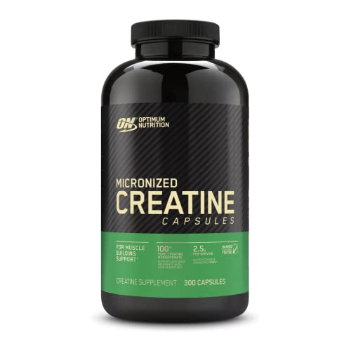 Optimum Nutrition Micronized Creatine Monohydrate Capsules, Keto Friendly, Mg, Capsules (Packaging May Vary)