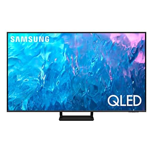 Samsung Inch Class Qled K Qc Series Quantum Hdr, Dual Led, Object Tracking Sound Lite, Q Symphony, Motion Xcelerator Turbo+, Gaming Hub, Smart Tv With Alexa Built In (Qnqc, Odel),Black