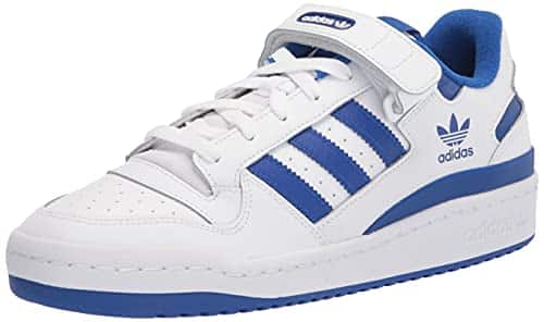 Adidas Men'S Forum Low Sneaker, Whitewhiteteam Royal Blue,