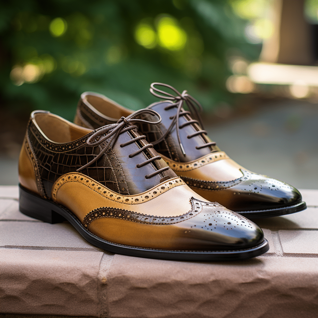 brown dress shoes