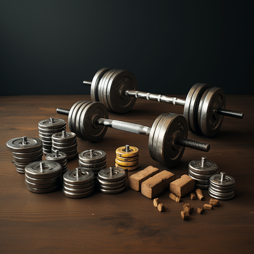 Set Of Dumbbells