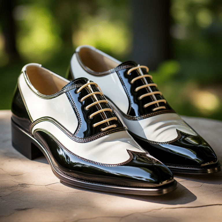 tuxedo shoes