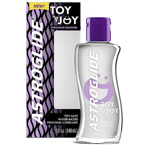 Astroglide Toy 'N Joy Personal Lubricant (Oz), Toy Safe Lube For Male And Female Sex Toys, Water Based For Easy Clean Up, Long Lasting Pleasure, Condom Compatible, Anal Safe, Manufactured In Usa