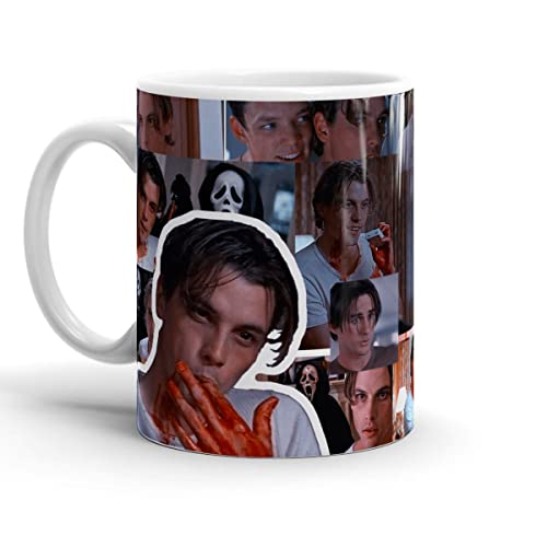 Coffee Mug Scream Gifts Billy Collage Loomis Oz Oz White Ceramic Classic Mug For Coffee, Latte, Chocolate Or Tea