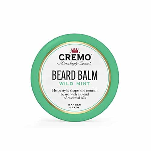 Cremo Styling Beard Balm, Wild Mint Beard Balm, Nourishes, Shapes And Styles Longer, Fuller Beards, Ounces (Packaging May Vary)