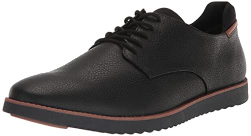 Dr. Scholl'S Men'S Sync Plain Toe Dress Casual Oxford, Blackblack Smooth,