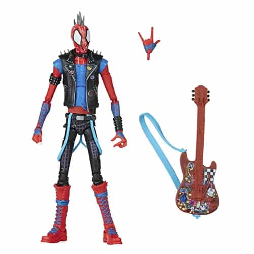 Marvel Legends Series Spider Man Across The Spider Verse Spider Punk Inch Action Figure Toy, Accessory