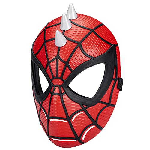 Marvel Spider Man Across The Spider Verse Spider Punk Mask, Roleplay Toys And Costume Dress Up, Ages And Up