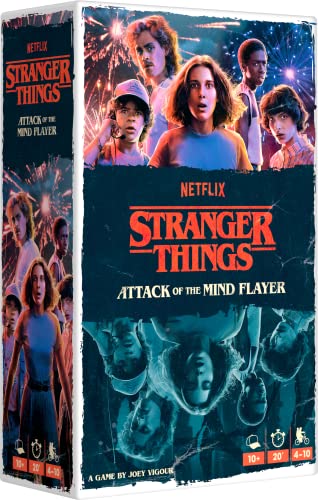 Repos  Stranger Things Attack Of The Mind Flayer  Board Game  Ages +  Players  Inutes Playing Time