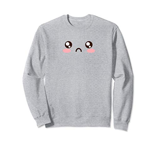 Sad Face Emote  Sad Emoticon  Sad Meme  Sadness Sweatshirt