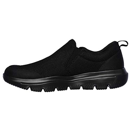 Skechers Mens Go Walk Evolution Ultra   Impeccable Sneaker, Black,