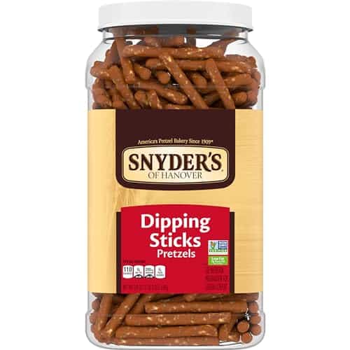 Snyder'S Of Hanover, Pretzel Dipping Sticks, Oz Canister