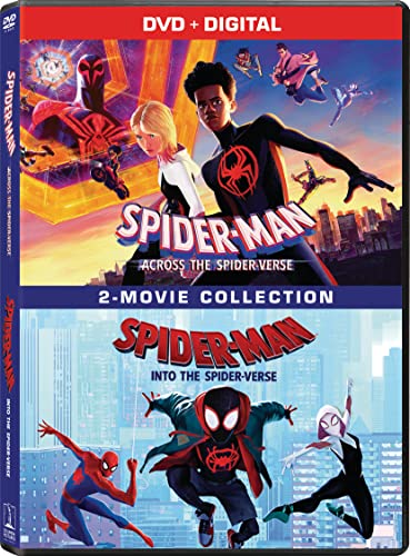 Spider Man Across The Spider Verse  Spider Man Into The Spider Verse   Multi Feature (Disc)   Dvd + Digital