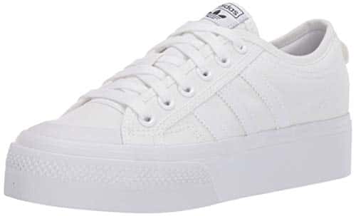 Adidas Originals Women'S Nizza Platform, Whitewhitewhite,