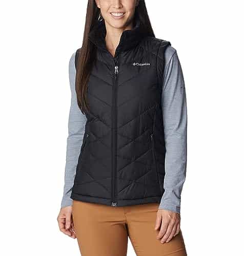 Columbia Women'S Heavenly Vest, Black, Large