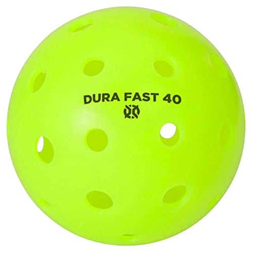 Dura Fast Pickleballs  Outdoor Pickleball Balls  Neon  Dozenpack Of  Usapa Approved And The Official Ball Of The Professional Pickleball Association Tour (Ppa)