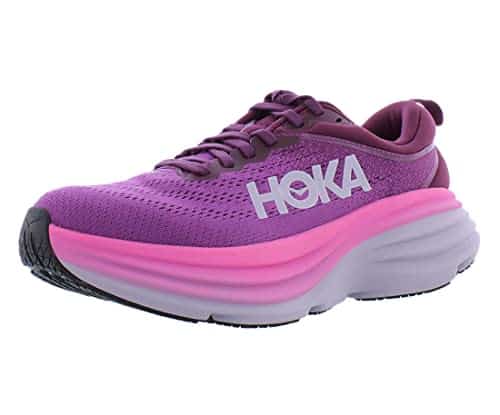 Hoka One One Bondi Omens Shoes , Color Beautyberrygrape Wine