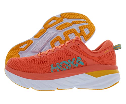 Hoka One One Bondi Omens Shoes , Color Camelliacoastal Shade