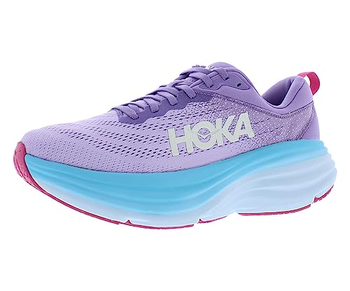 Hoka One One Bondi Omens Shoes , Color Chalk Violetpastel Lilac