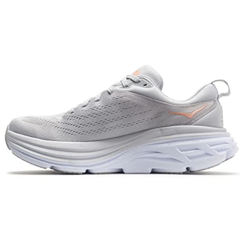 Hoka Women'S Bondi Sneaker, Harbor Mistlunar Rock,