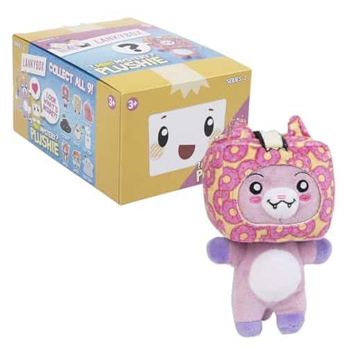 Lankybox Mini Mystery Plush, Series , Collectible Blind Box Mini Plush, Officially Licensed Lankybox Merch