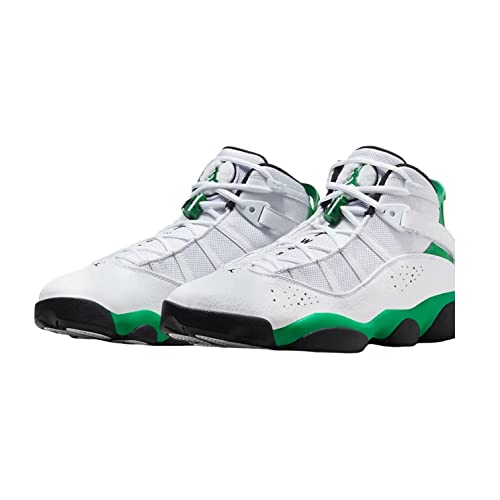 Nike Jordan Men'S Rings Basketball Shoes (Whiteblacklucky Green, Us_Footwear_Size_System, Adult, Men, Numeric, Medium, Numeric_)