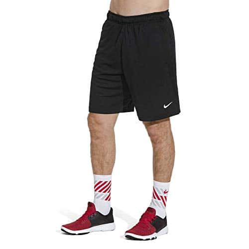 Nike Men'S Dry Training Shorts, Blackblackwhite, Medium