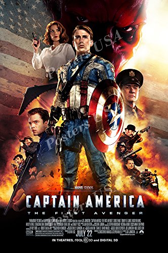 Posters Usa   Marvel Captain America The First Avenger Movie Poster Glossy Finish   Fil(X (Cm X Cm))