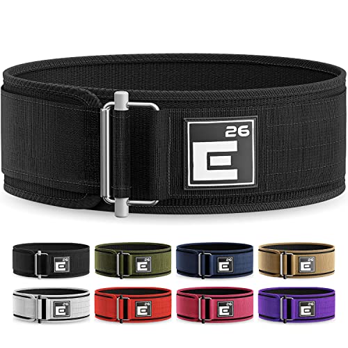 Self Locking Weight Lifting Belt   Premium Weightlifting Belt For Serious Functional Fitness, Power Lifting, And Olympic Lifting Athletes   Training Belts For Men And Women (M